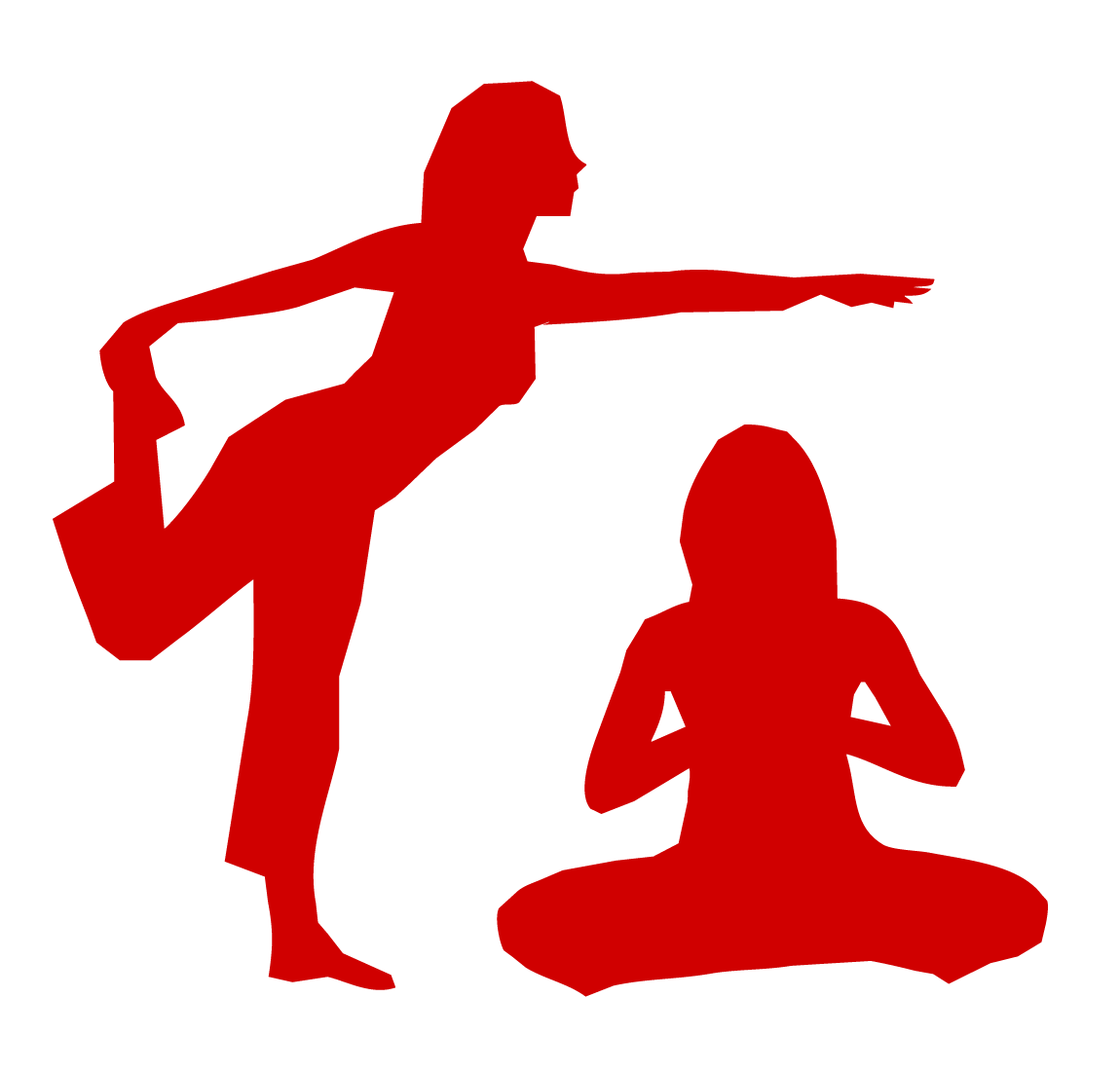 Two-person Yoga Icon