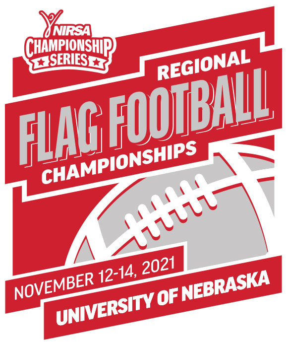 NIRSA flag football tournament at the University of Nebraska-Lincoln on November 10 logo