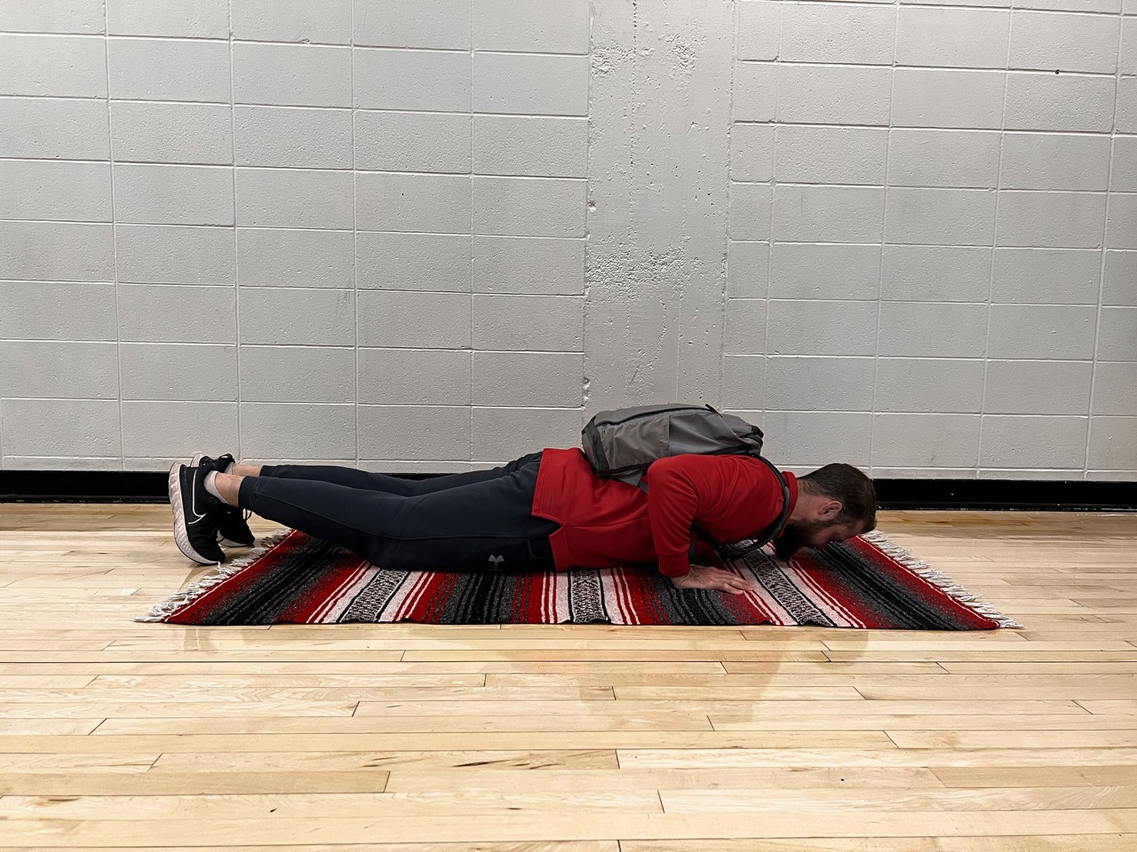 Weighted Push-ups movement instructions