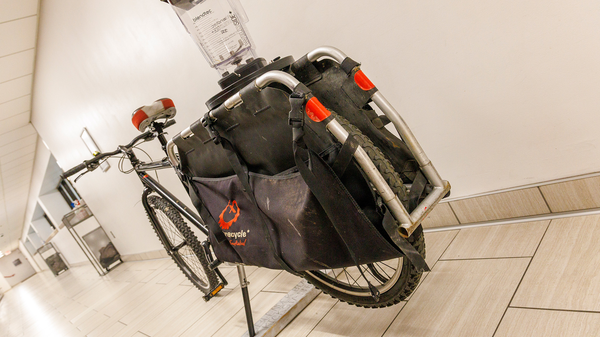 Image of the blender bike used at Campus Recreation