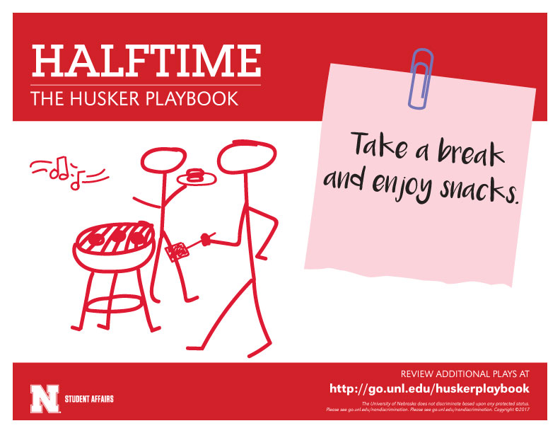The Husker Playbook poster: Halftime