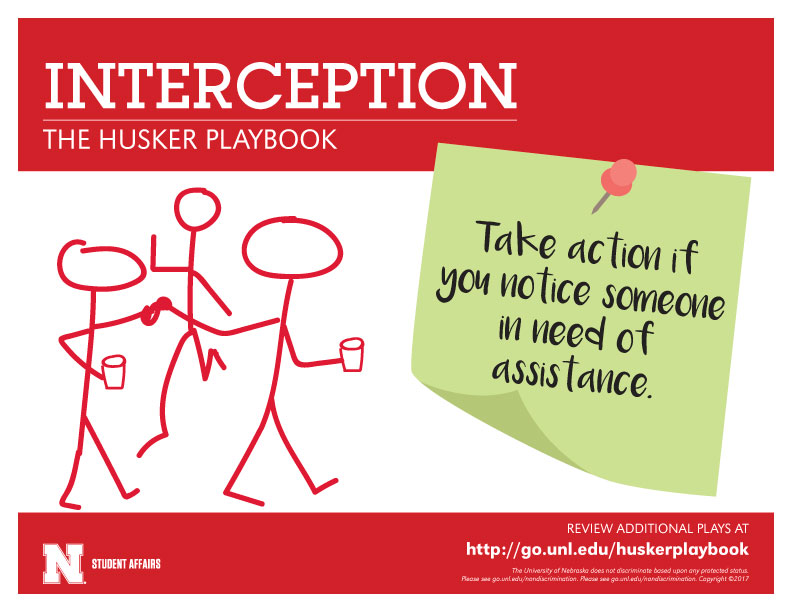 The Husker Playbook poster: Interception