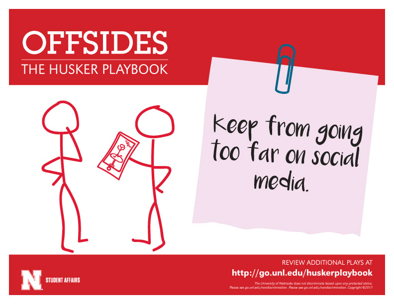 The Husker Playbook poster: Offsides