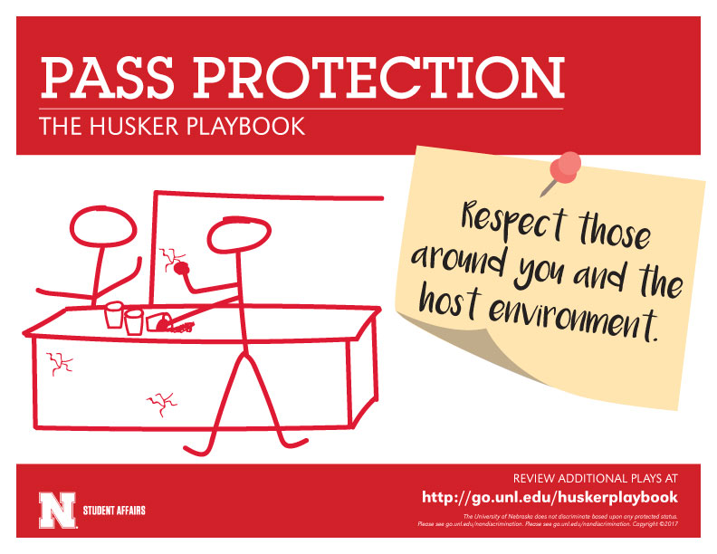 The Husker Playbook poster: Pass Protection