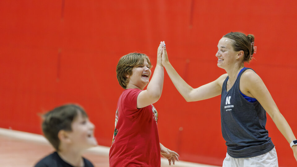 Children High Fiving