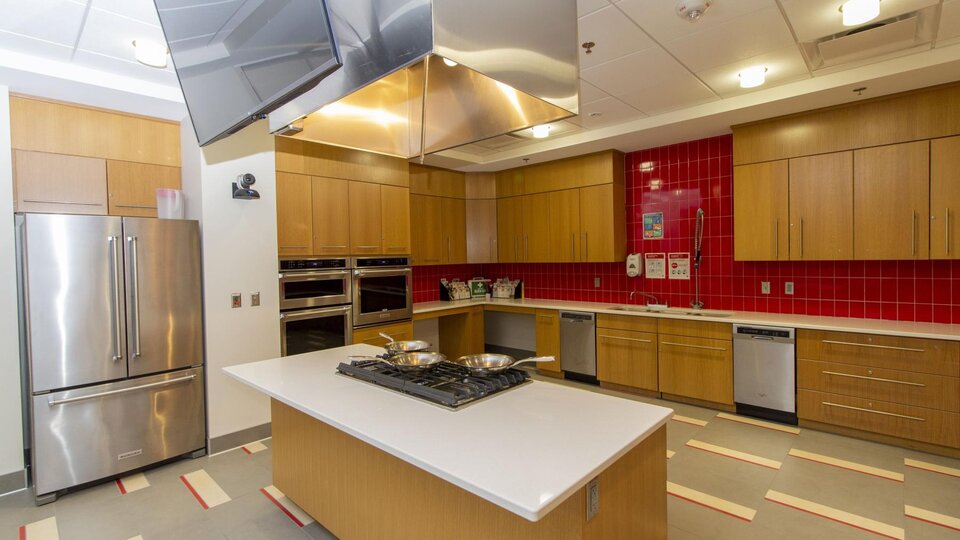 Wellness Kitchen in the Rec & Wellness Center