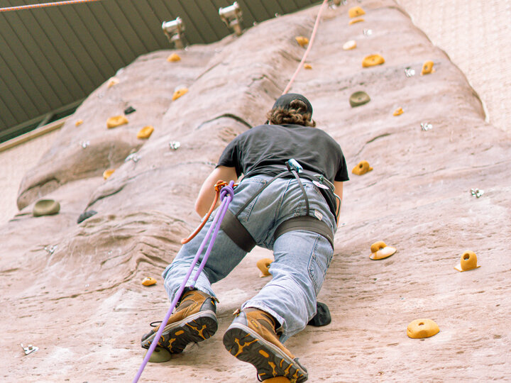 Outdoor Climbing Wall