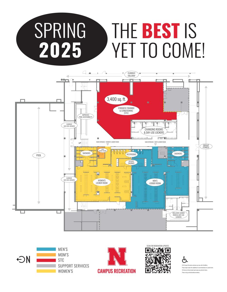 Spring 2025 completed renovation floor plan blueprint