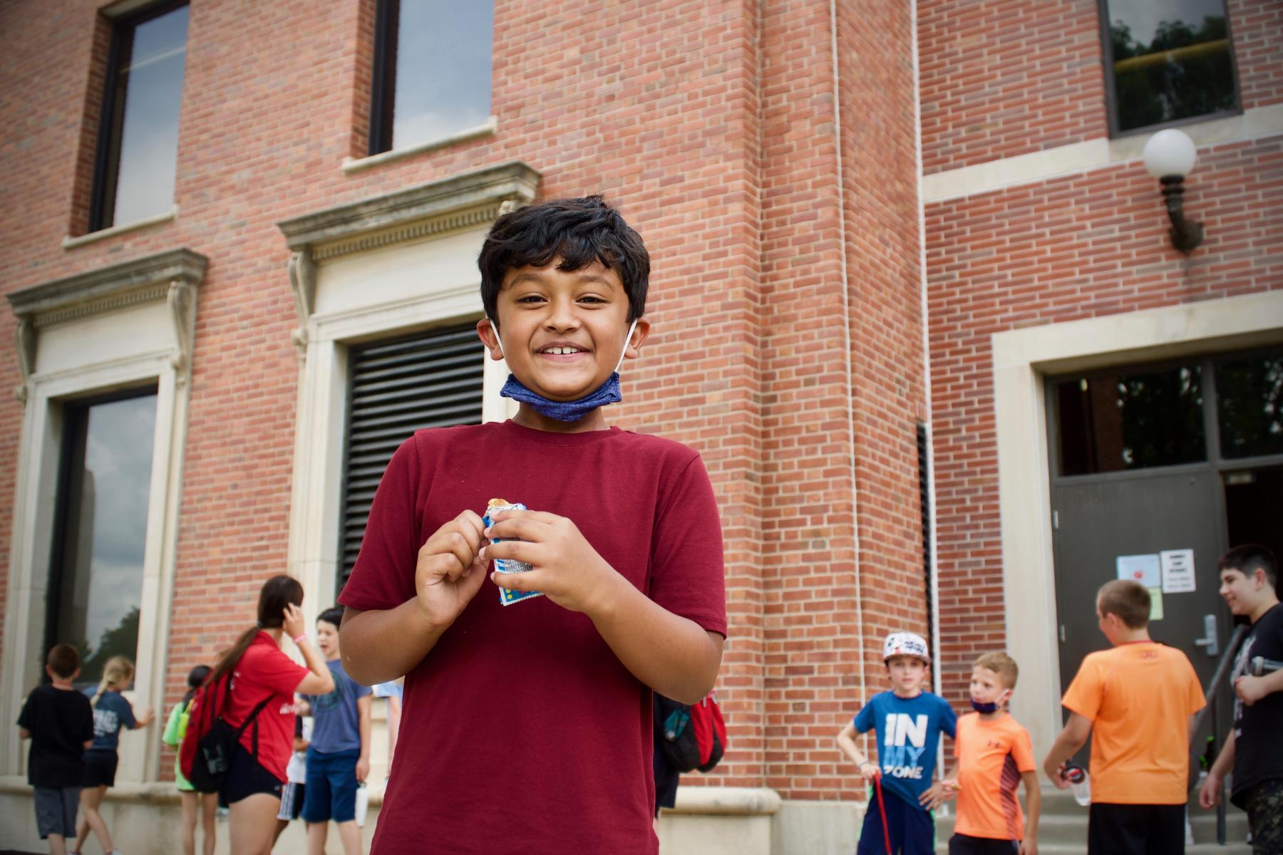 Children participate in summer camps at Campus Recreation