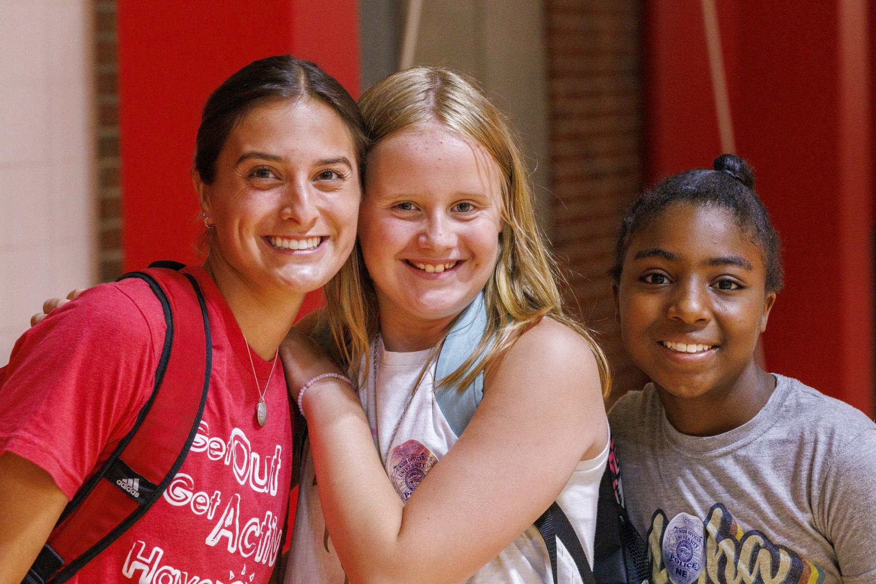 Children participate in summer camps at Campus Recreation